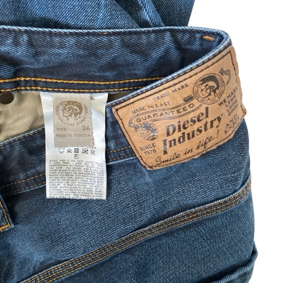 DIESEL / MEN JEANS / KROOLEY / 36X32 / WASH SR231_STRETCH / REGULAR SLIM-CARROT - Picture 6 of 6